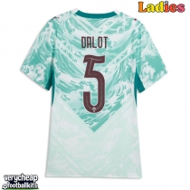 Portugal Diogo Dalot #5 Replica Away Shirt Ladies World Cup 2026 Short Sleeve
